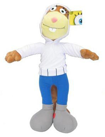 Peluche Arenita Mejillas Sandy - Bob T3 Esponja 33cm