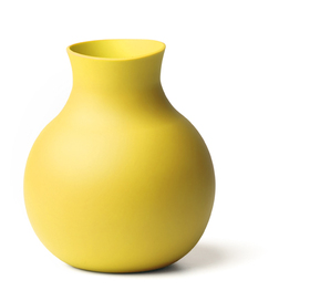 Jarrón De Color Amarillo Tamaño Grande