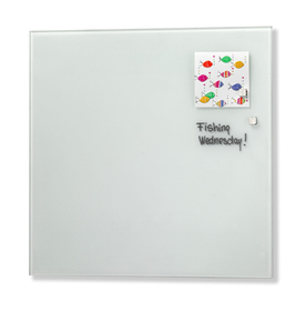 Pizarra Cristal Magnética Blanca 35X35 Pizarra Cristal Magnética Blanca 35X35