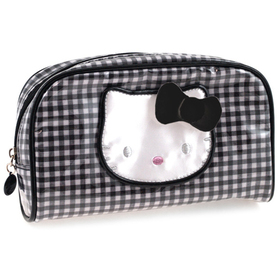 Estuche para el maquillaje Lolly de color negro Hello Kitty
