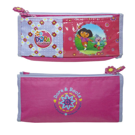 Estuche portatodo flores Dora Exploradora 