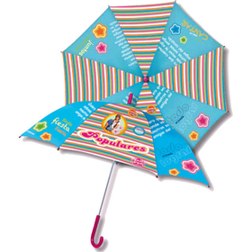 Paraguas azul de las Populares Patito Feo 47 cm Paraguas azul de las Populares Patito Feo 47 cm