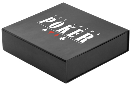 Juego de mesa póquer 150 fichas