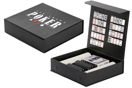 Juego de mesa póquer 150 fichas