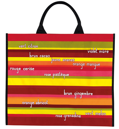 Bolso compra RAYAS de color Rojo