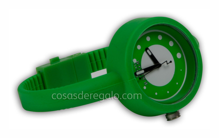 Reloj Análogico BUD IO? ION! de color VERDE