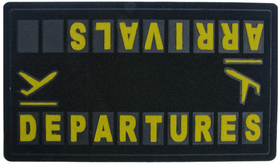 Felpudo Airport de caucho