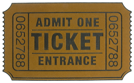 Felpudo Ticket de caucho