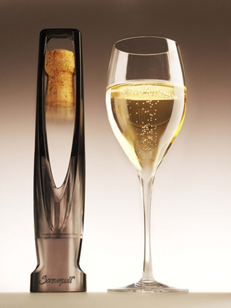 Abridor de cava o champagne SW-105 de color negro