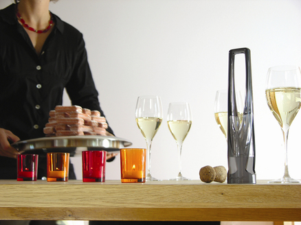 Abridor de cava o champagne SW-105 de color negro
