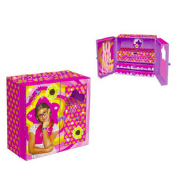 Joyero musical Patito Feo con forma de armario de las Populares Joyero musical Patito Feo con forma de armario de las Populares