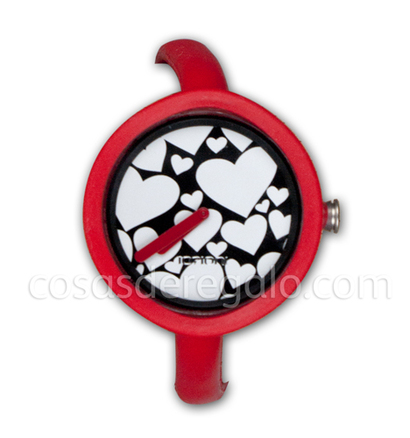 Reloj Análogico POD IO? ION! de color Rojo esfera 2