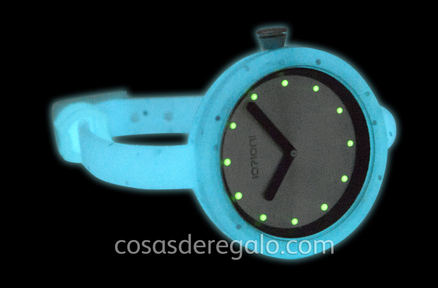Reloj Análogico POD IO? ION! de color Purpurina