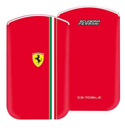 Funda Ferrari V3 roja nabuk iPhone 3G-$ scuderia pouch F1 VE