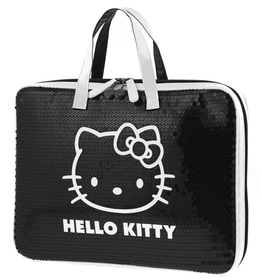 Funda para el ordenador portátil negra y blanca