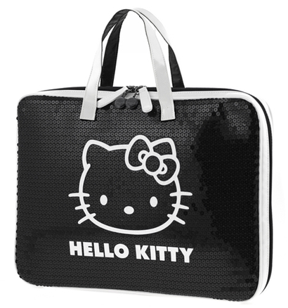 Funda para el ordenador portátil negra y blanca