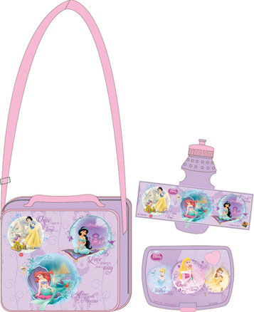 Bolsa para la merienda Princesas