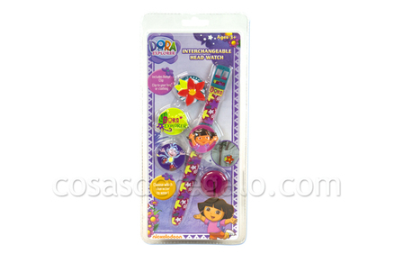 Reloj LCD intercambiable Dora la exploradora