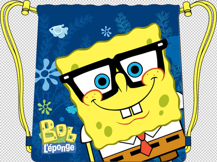 Bolsa cuerdas Bob Esponja