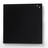 Pizarra Cristal Magnética Negra 45X45