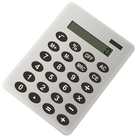 Calculadora XL plateado utiliza 1 pila LR44 incluida