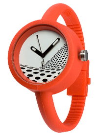 Reloj Análogico BUD IO? ION! de color ROJO esfera 2