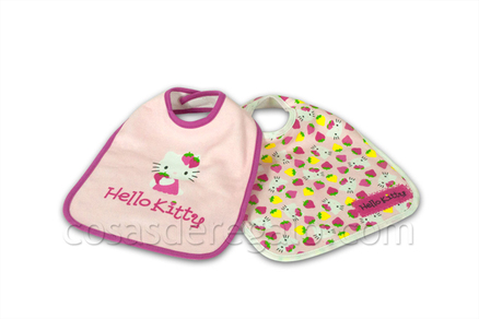 Pack Baberos Hello Kitty (2 unidades)