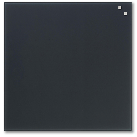 Pizarra Cristal Magnética Gris 45X45