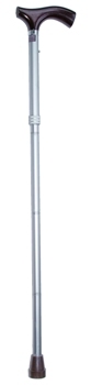 Bastón plegable para andar Luxury plata