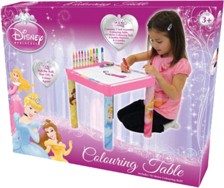 Mesa para pintar de Princesas