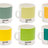 Taza espresso Pantone Gama Verde Amarillo