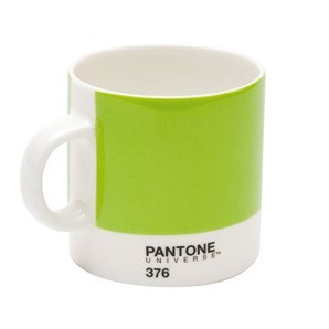Taza espresso Pantone Gama Verde Amarillo