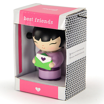 Muñeca con mensaje Best Friends
