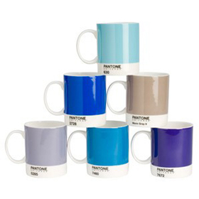 Mug Taza grande Pantone Gama Azul