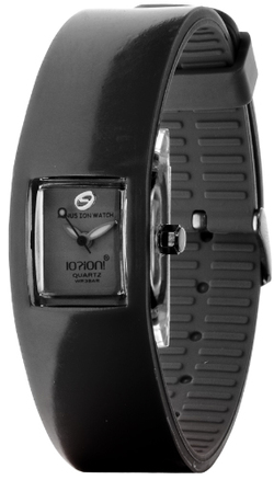 Reloj Analogic Watch IO?ION! silicona tratada con turmalina color Negro_Liso