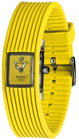 Reloj Analogic Watch IO?ION! silicona tratada con turmalina color Amarillo_Rayas