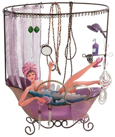 Joyero Girl in Bath de metal
