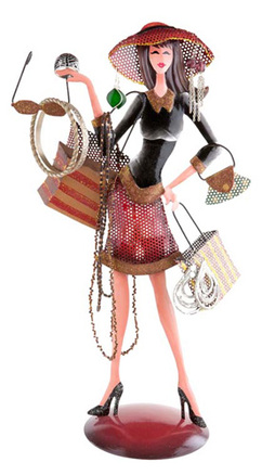 Joyero Shopping Girl de metal