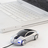 Ratón USB Sports Car plateado