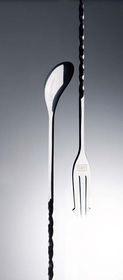 Cuchara cocktail tenedor Dry Collection inoxidable