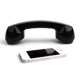 Auricular inalámbrico en forma de teléfono
