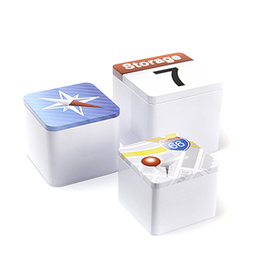 Set cajas iBox iconos iphone modelo2 (3 unidades) de metal