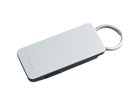 Llavero silbador con linterna de aluminio Llavero silbador con linterna de aluminio