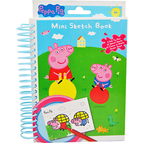 Set libreta para dibujar Peppa Pig
