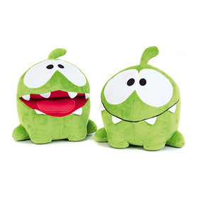 Peluche soft Om Nom Cut The Rope 20 cm