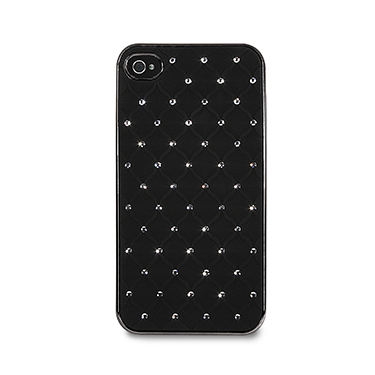 Carcasa trasera Diamond negra iPhone 4-4s