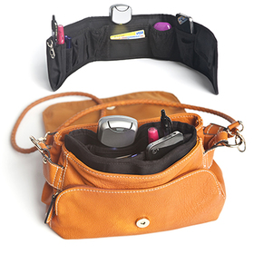 Organizador bolso Snake de color negro 4 pilas AG3 incluidas