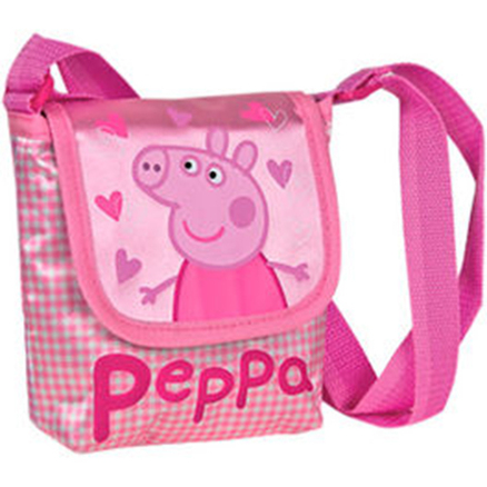 Bolso bandolera corazones Peppa Pig