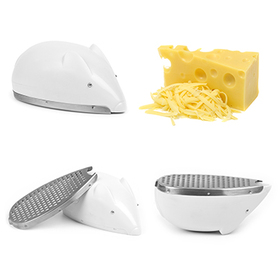 Rallador Cheese Mate inoxidable y ABS