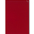 Pizarra Cristal Magnética Roja 40X60